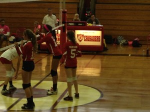 At the net, the GRHS girls' volleyball team is one of Bergen county's top contenders.  