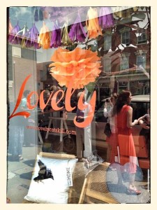 Liz Shaw's boutique, Lovely, is located in Catskill, NY.  