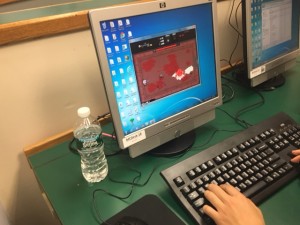 A popular game Binding of Isaac played by many on school computers during lunch.