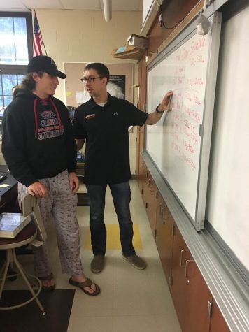 After military training, teacher gives final exams