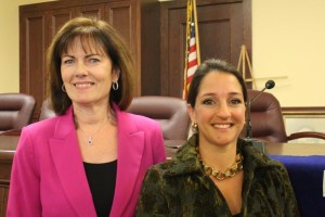 Candidates Mary Jane Surrago(Left) and Amy Martin(right).