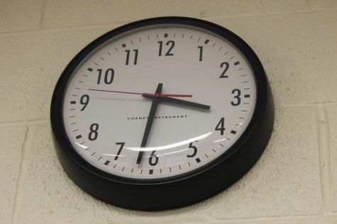 Clocks across the school serve as the new bells.