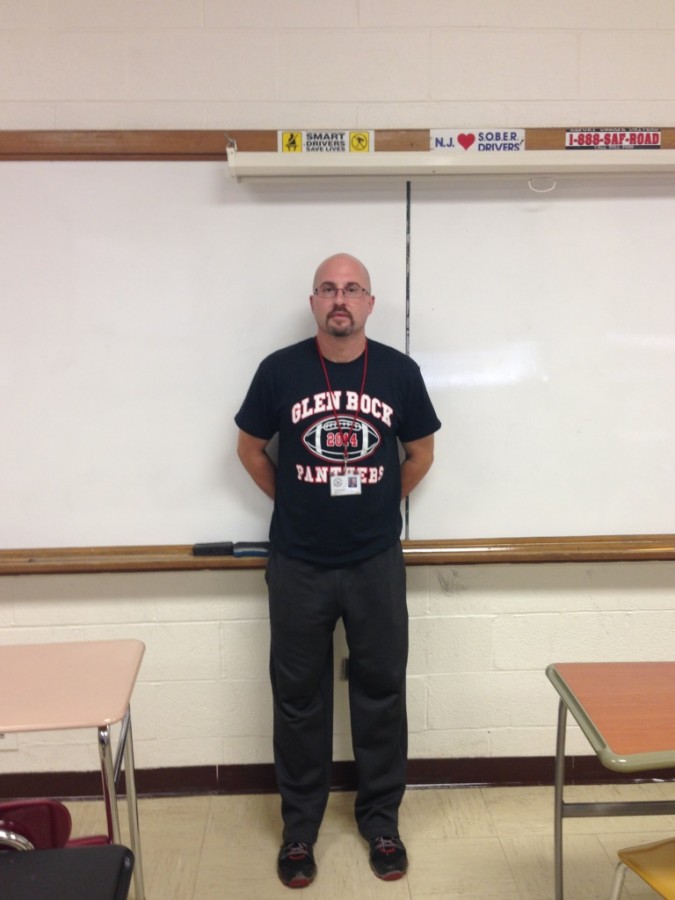 Wearing an iconic Glen Rock athletics shirt, Joseph Sutera remained in his element until his last day at Glen Rock High School.  He will be taking a job at Woodridge High School as the Athletic Director and an Assistant Principal.  