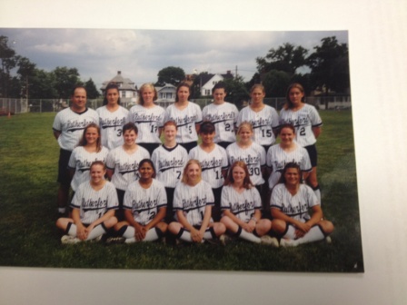 Mr. Arlotta and his softball team.