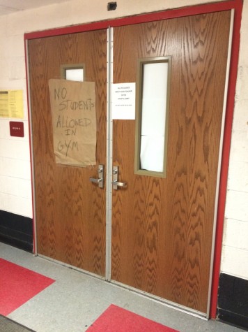 Gym closed for the spring