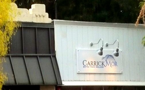 Carrick Mor is located at 212 Rock Road and sells a variety of imported Irish goods and fresh foods.  