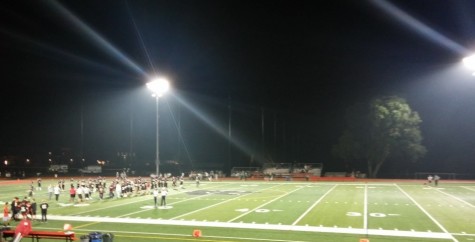 Glen Rock Football played their first game with newly installed lights this past Friday.