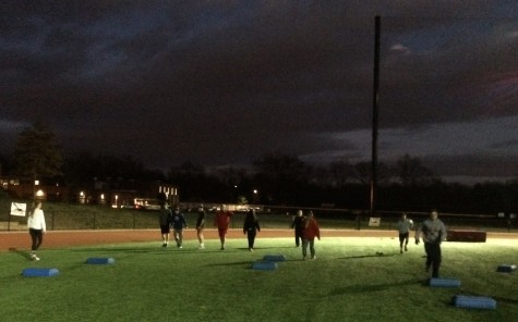Winter Track team prepares for cool running