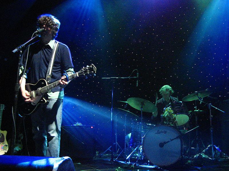 Lou Barlow and Eric Gaffney of Sebadoh at Webster Hall, 2007 tour.