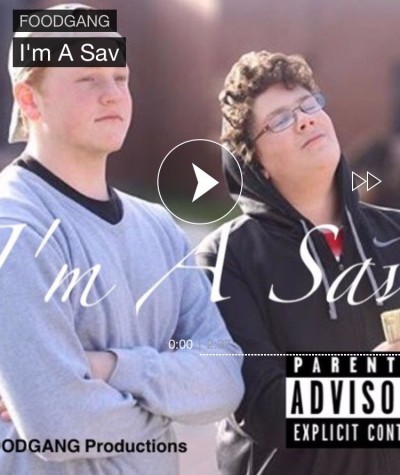 'I'm a Sav' single cover. 