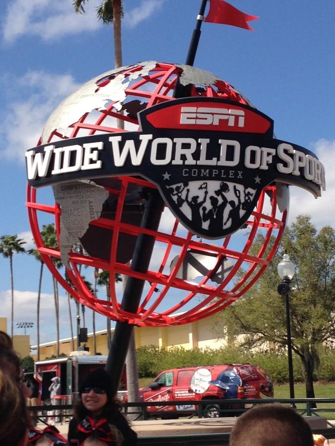 ESPN Wide World of Sports All-Star Cheerleading competition in Florida was memorable for Christina and the team.