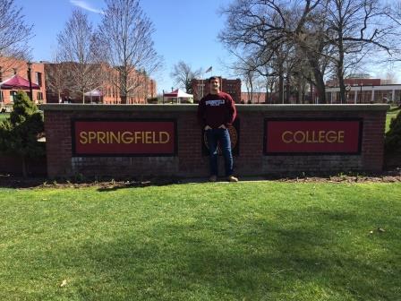 Lipsky visiting Springfield College after committing.