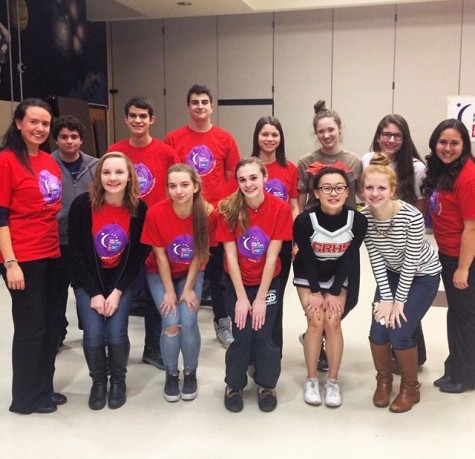 The GRHS Relay for Life committee members at kick-off on Feb. 9