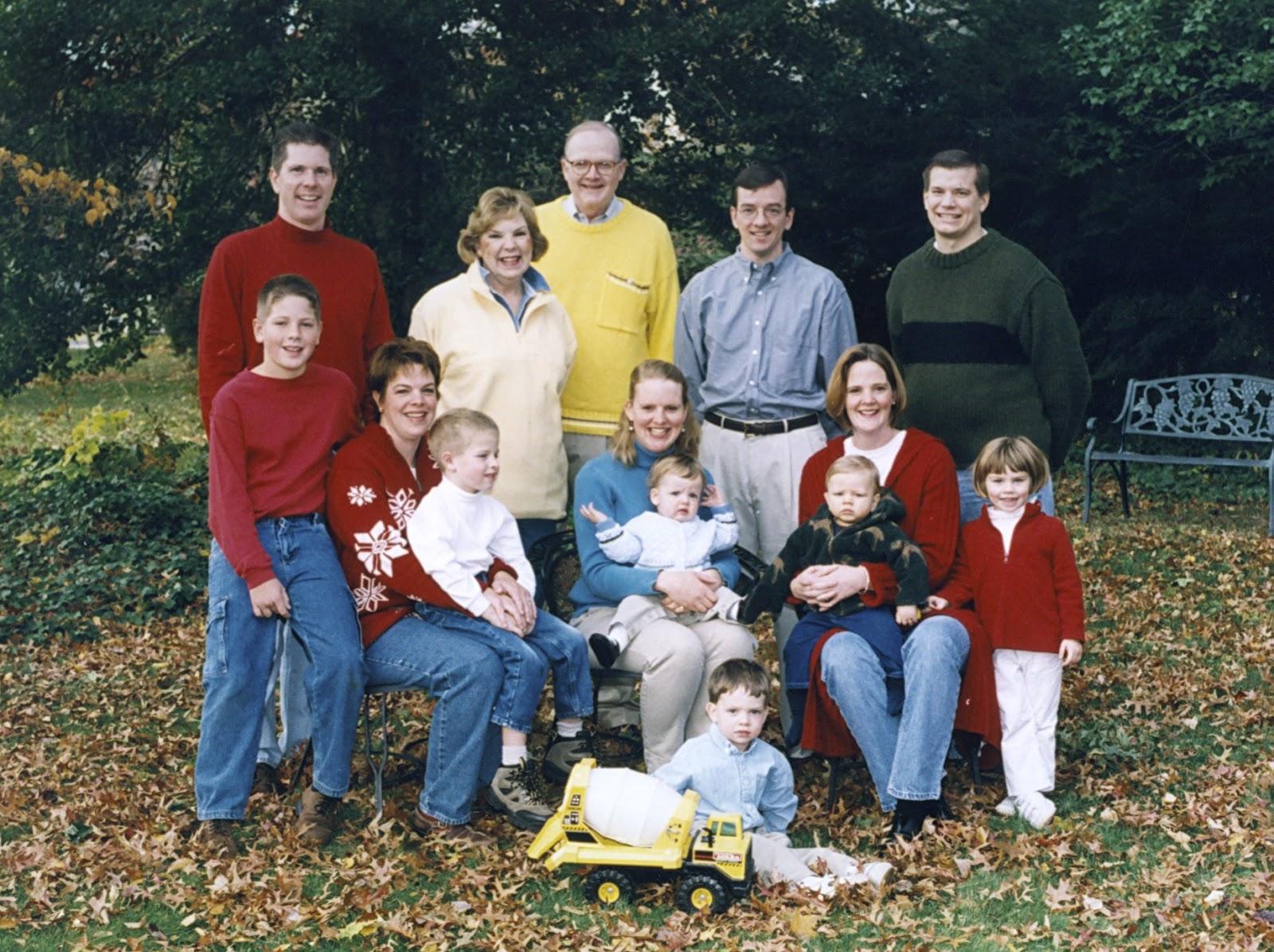 A family photo including Paul Thornwall’s family along with his son in-law Tim Stansel and two of his children (Photo Credit: Tim Stansel)