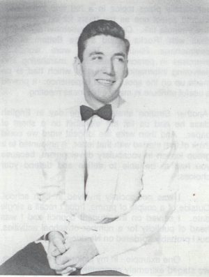 Ron Zier’s Ridgewood High School graduation picture, Class of 1948.