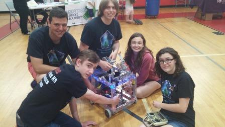 Robotics team hosts FLL JR