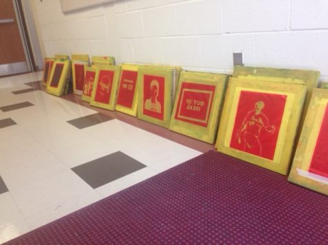 Seniors create and design t-shirts