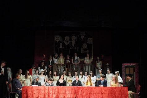 Behind the scenes of The Addams Family musical