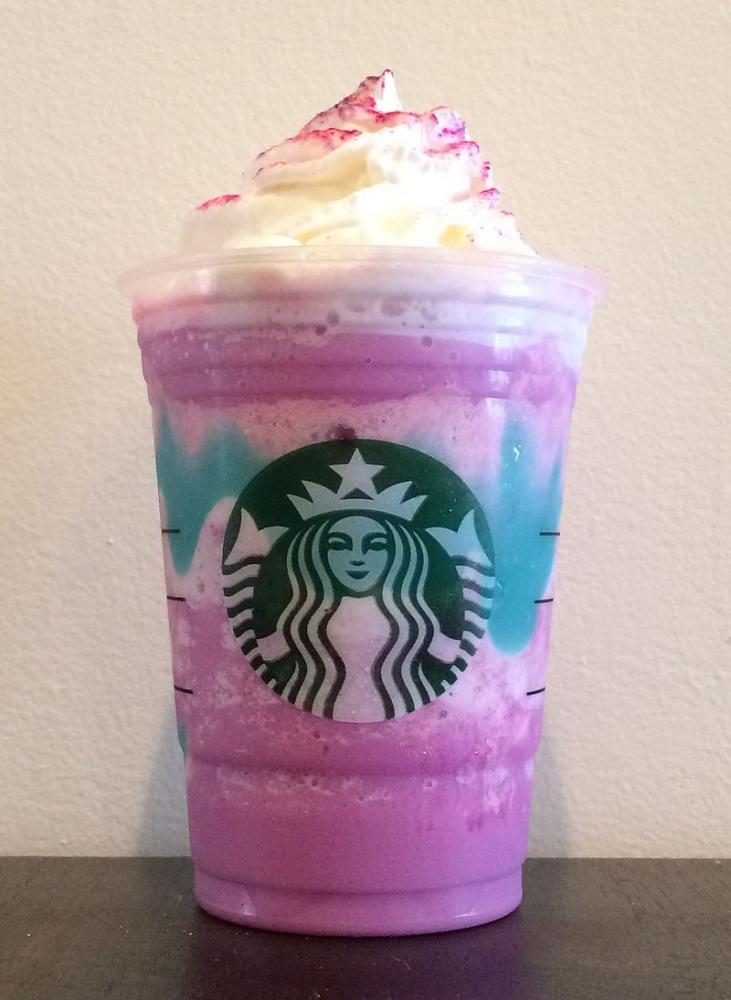 Starbucks Unicorn Frappuccino which was available between April 19 and April 23. 