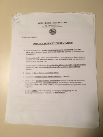 Juniors start college application process