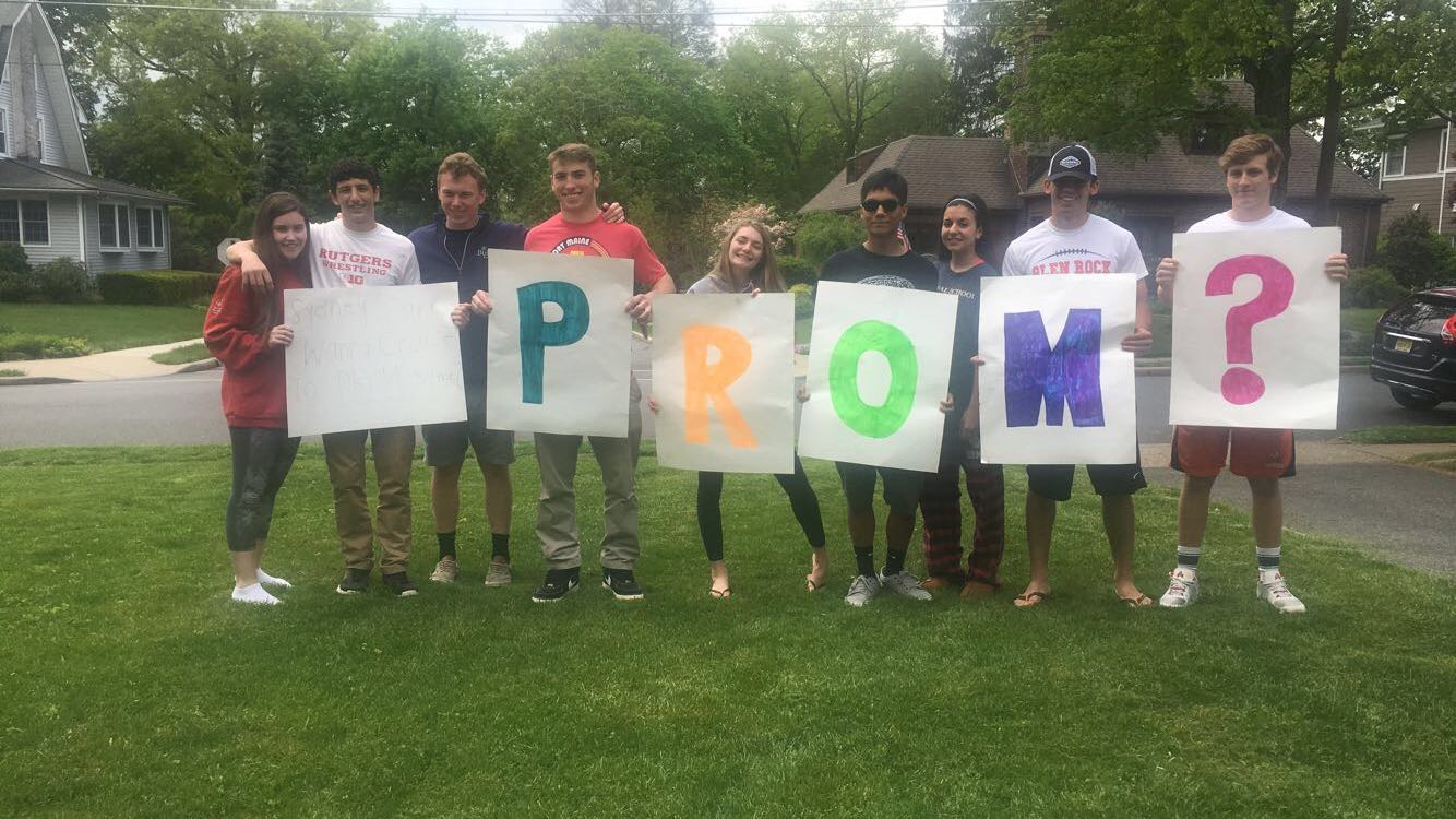 Sydney Carr got asked to junior prom by Matt Sapoff. Since then, she looks forward to a night she wont forget. 
