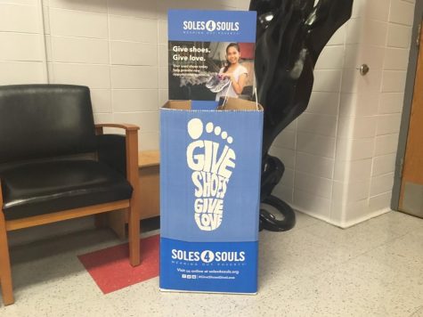 Students collect shoes to help those in need