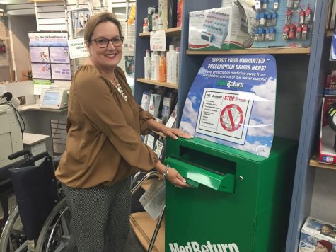 Rock Ridge Pharmacy installs drug recycle box