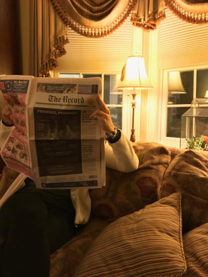 A parent reads an article about Governor Phil Murphys promises to the state of New Jersey including the end to the PARCC test.