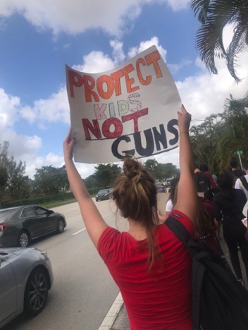 Student action continues as teenagers start walkouts and other protests to demand change.