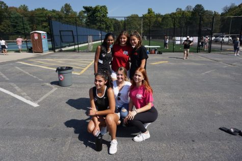 Girls varsity tennis places second in county tournament