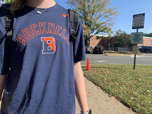 Kelsey Boyles closet is packed to the brim with Bucknell University apparel. 