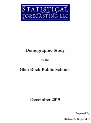 The front page of the demographic study created by Dr. Richard S. Grip.