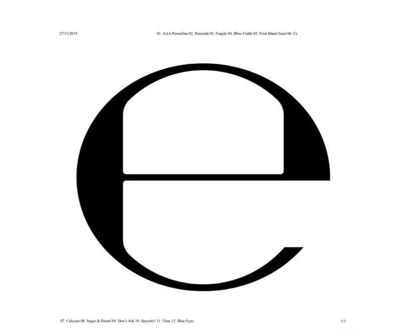 E' by Ecco2k: Swedish Sensation Crafts Atmospheric