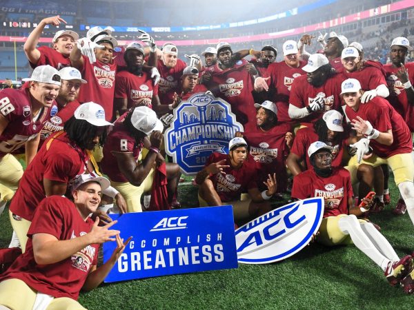 Pictured: FSU after winning the ACC for the first time since 2014
Photo: Tomahawk Nation Website